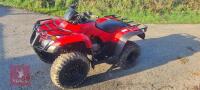 2017 HONDA TRX250TE 2WD QUAD BIKE