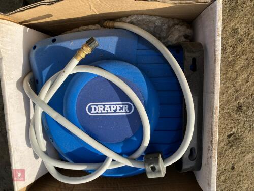 DRAPER 12M RETRACTABLE AIR HOSE REEL