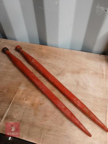 PAIR OF SMALL TINES