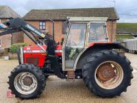 1990 MASSEY FERGUSON 375 2WD TRACTOR - 7