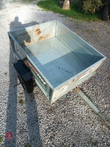 ERDE 102 GALVANISED TIPPING TRAILER