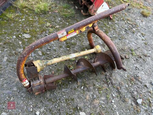 3PNT LINKAGE POST HOLE BORER