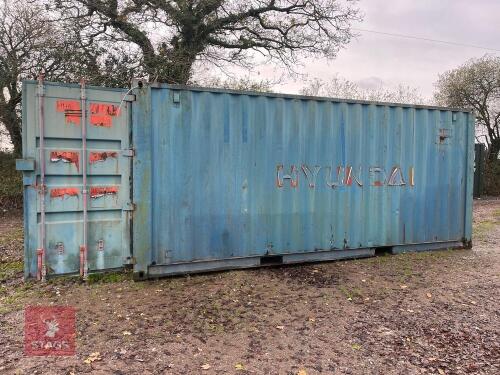 20' SHIPPING CONTAINER