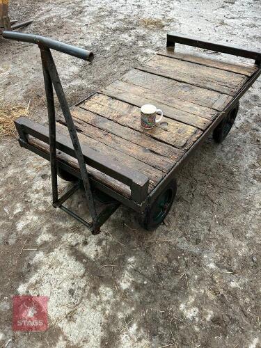 METAL FRAMED TROLLEY
