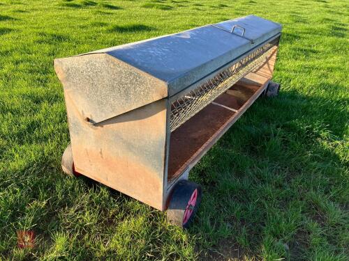 8' GALVANISED SHEEP CREEP FEEDER