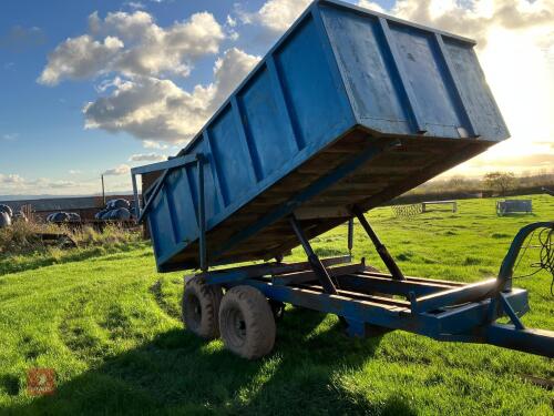 WEBCOX 6-7T TIPPING TRAILER