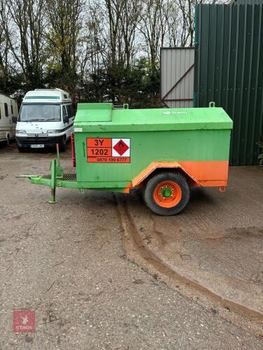 2,000LTR STEEL BUNDED BOWSER