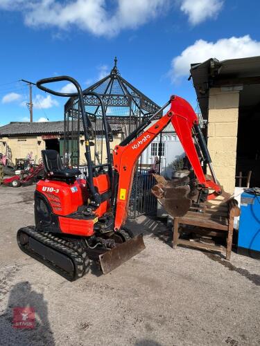 2018 KUBOTA U10-3 DIGGER