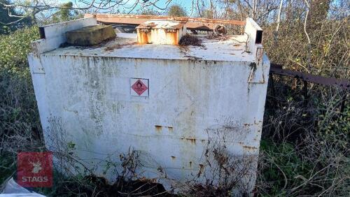 2700LTR DIESEL BUNDED STEEL TANK
