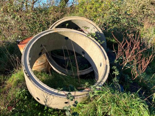 3 X 20'' CONCRETE WELL RINGS