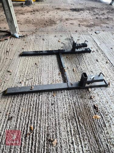 ADJUSTABLE FORKS FOR FRONT LOADER BUCKET
