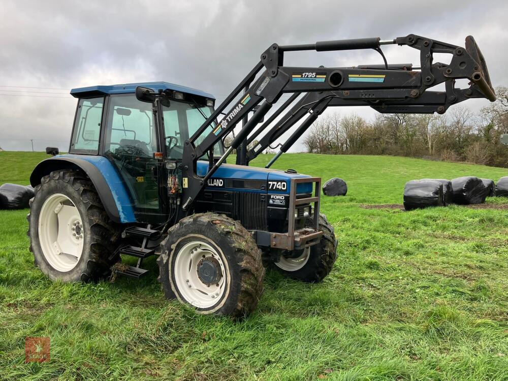 1997 FORD 7740 4WD TRACTOR