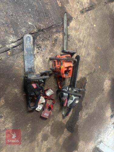 QTY OF CHAINSAW SPARES