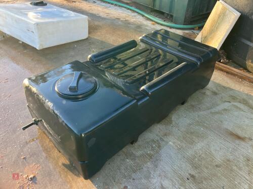 1.6M X 70CM X 40CM BLACK PLASTIC TANK