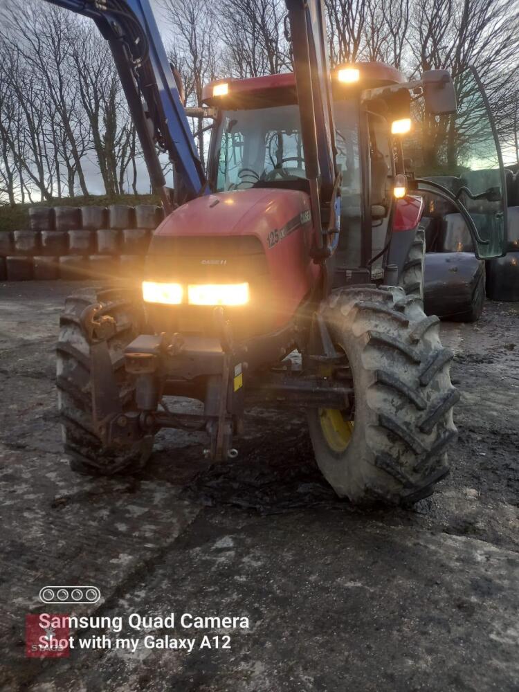 2009 CASE MAXXUM 125 4WD TRACTOR