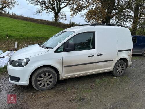 2014 VW TDI CADDY VAN