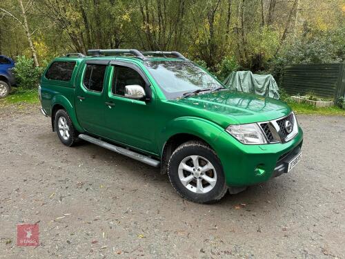 2011 NISSAN NAVARA 4WD PICK UP TRUCK