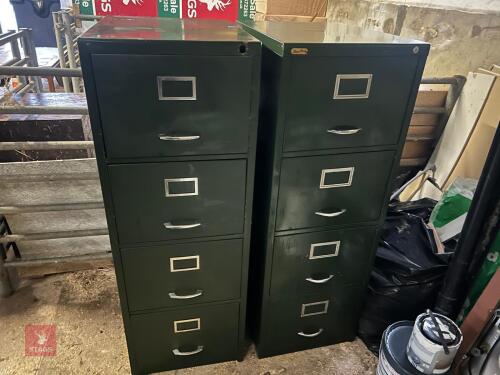 2 X 4 DRAW FILLING CABINETS