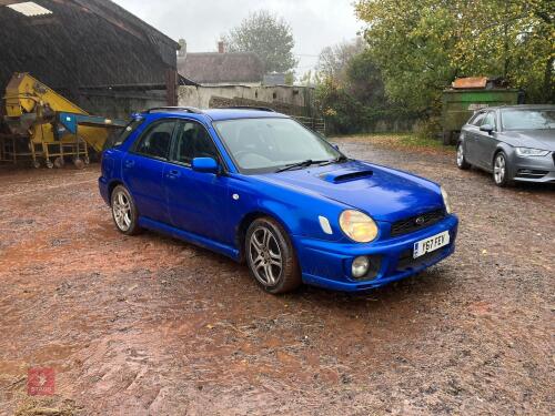 2001 SUBARU WRX IMPREZA 2.0L CAR