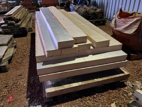 ASSORTED 9CM INSULATION PANELS (28)