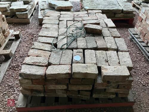 PALLET OF RECLAIMED BRIDGWATER BRICKS(15