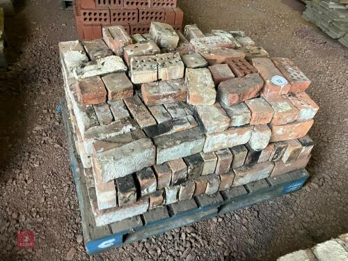 PALLET OF RECLAIMED BRIDGWATER BRICKS(13