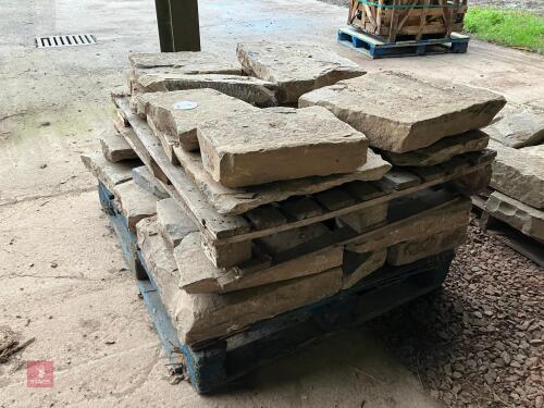 2 PALLETS OF LIAS FLAGSTONES (1)