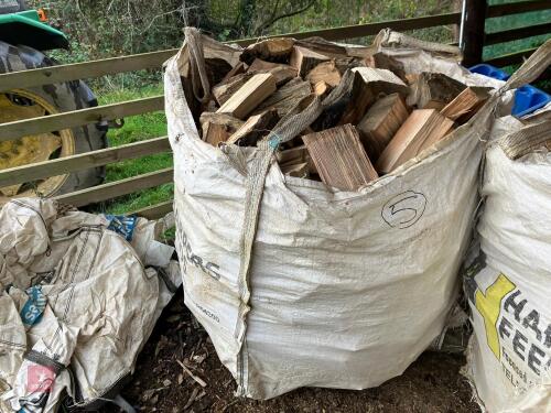 DUMPY BAG OF LOGS