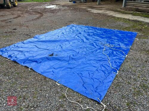BLUE 4.5M X 3.5M TARPAULIN (96)