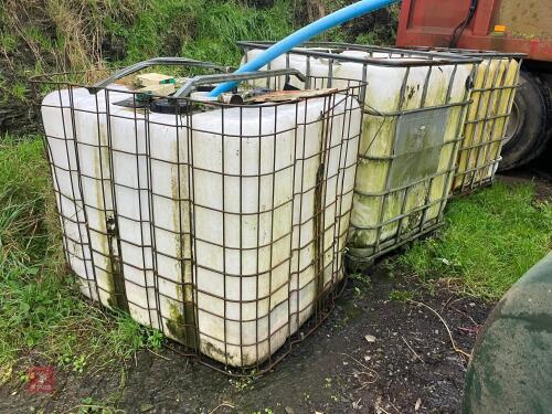 3 IBC TANKS
