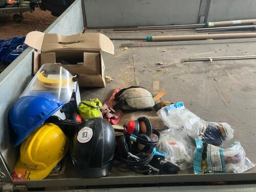 QTY OF SAFETY EQUIPMENT (93)