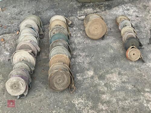 26 MIXED RATCHET STRAPS
