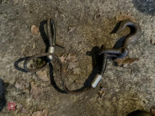 SHORT HAWSER HOOK AND EYE