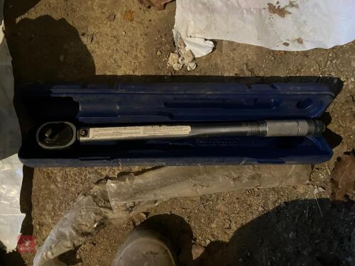 DRAPER MICROMETER TORQUE WRENCH
