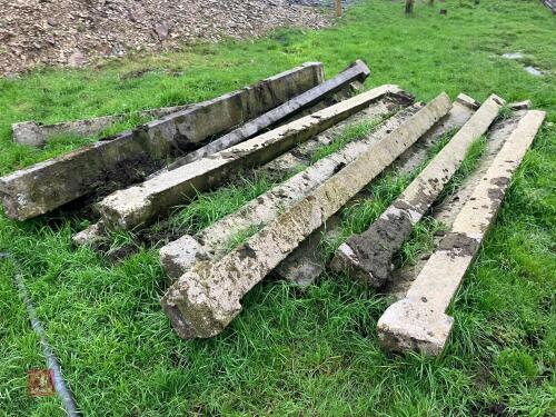 12 X SLURRY SLATS