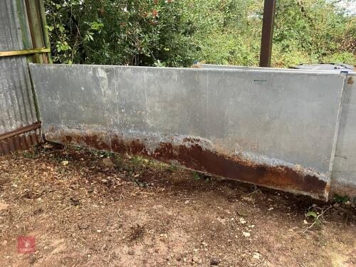 2 IAE 12' SHEETED GATES