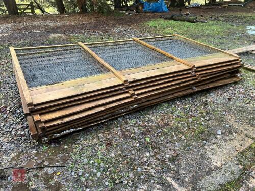 10 PHEASANT PEN PANELS