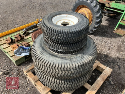 26 X 7.50 - 12 + 11.2.20 TURF TYRES
