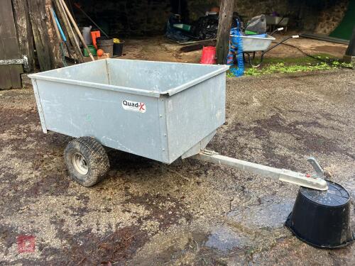 QUAD-X GALVANISED TIPPING TRAILER