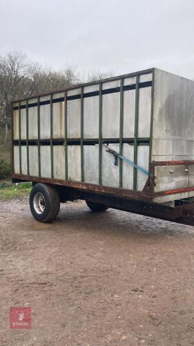 17' SINGLE AXLE LIVESTOCK TRAILER