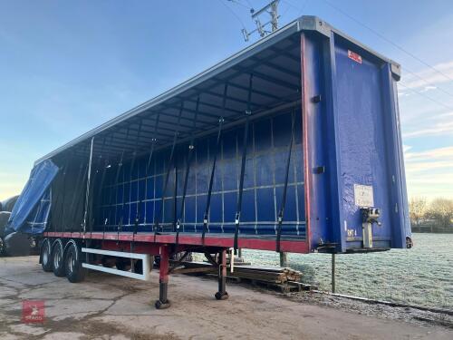 2012 SDC 45' CURTAIN SIDE TRAILER