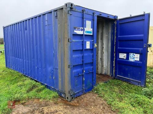 USED 20' X 8' SHIPPING CONTAINER