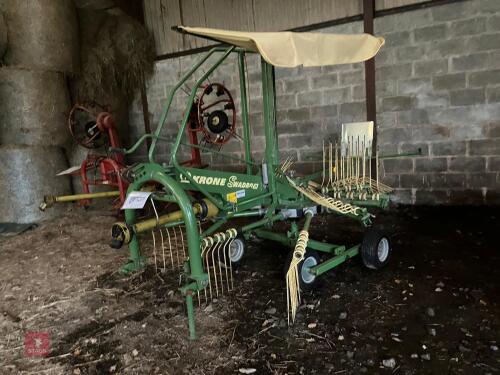 2009 KRONE SWADRO 38 SINGLE ROTA RAKE