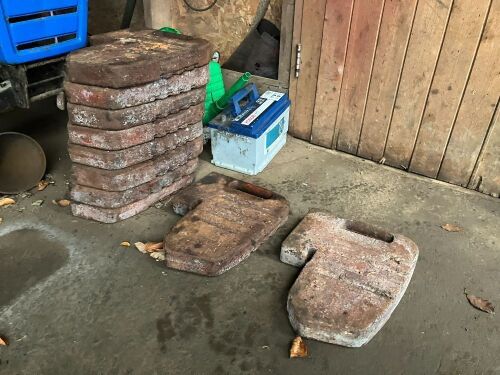 10 X MF FRONT WEIGHTS