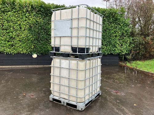 2 IBC TANKS
