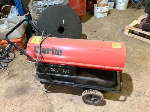 CLARKE EXR 110E SPACE HEATER S/R