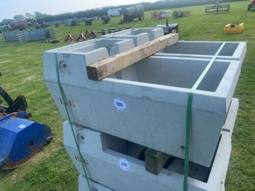 2 X 15G MAXWELL CONCRETE WATER TROUGH