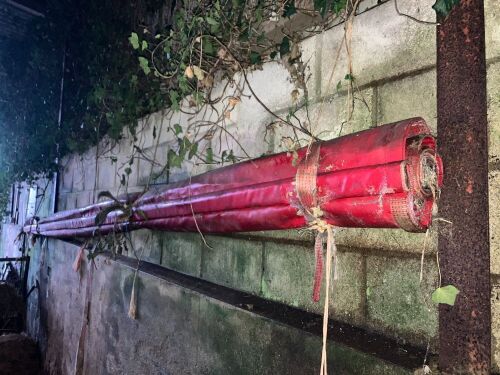 2 LENGTHS OF SLURRY PIPE