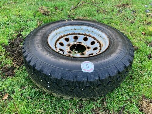 235/85 R16 WHEEL & TYRE