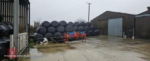100 ROUND BALES OF 2025 SILAGE - BIDS PER BALE